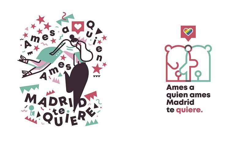 Descarga gratis los carteles del Orgullo del Ayuntamiento de Madrid 1
