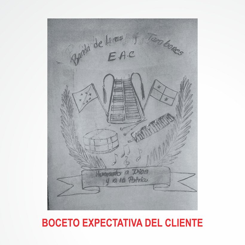 Escudo Banda Marcial EABC 0