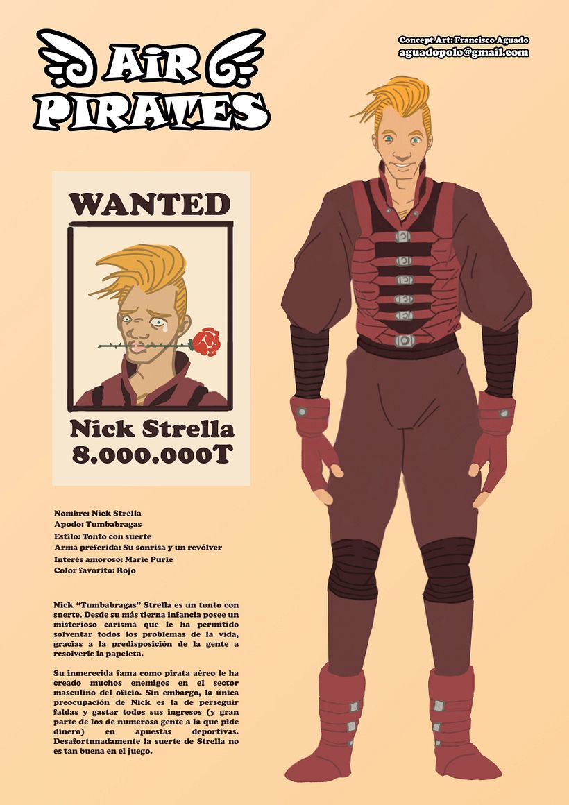 AIR PIRATES - Character Design 0