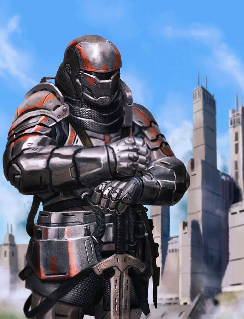 Knight Eude - Character Design 0