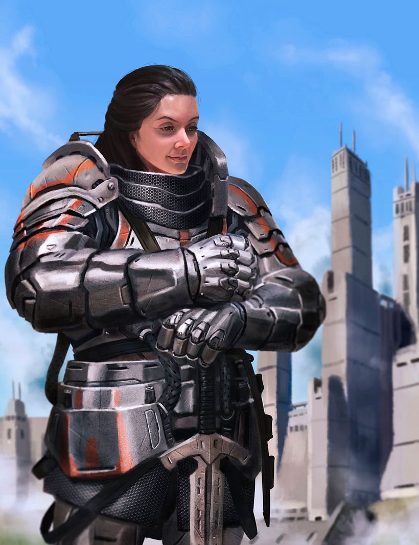 Knight Eude - Character Design 2