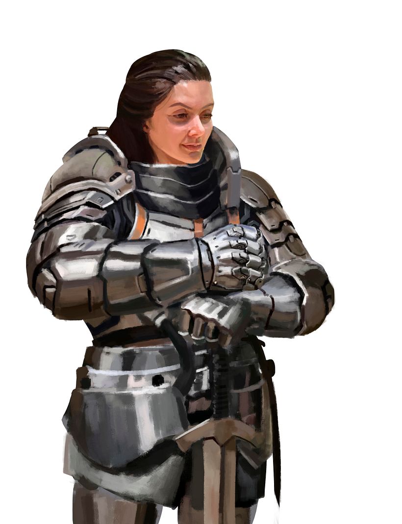 Knight Eude - Character Design 6