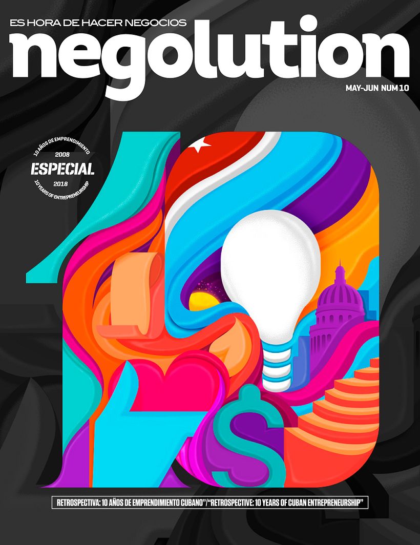 Portada Revista Negolution. #10 1