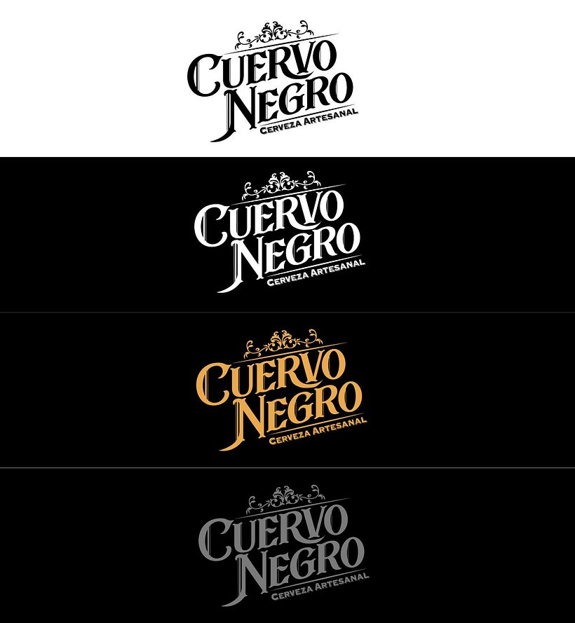 Creación de Marca - Cuervo Negro Cerveza Artesanal 1