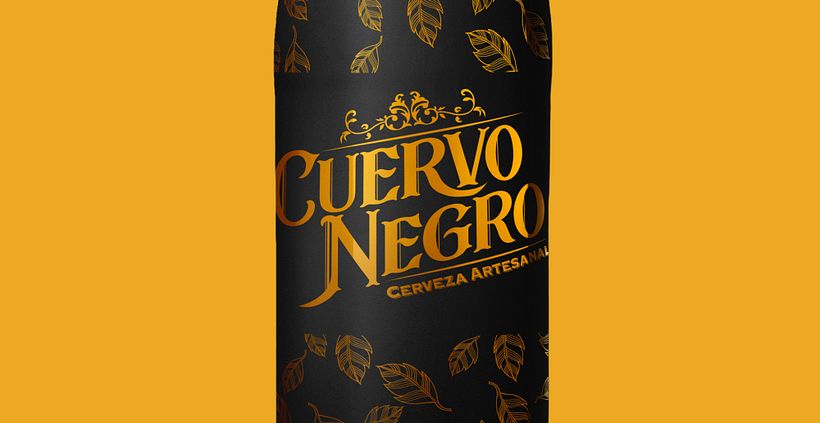 Creación de Marca - Cuervo Negro Cerveza Artesanal 3