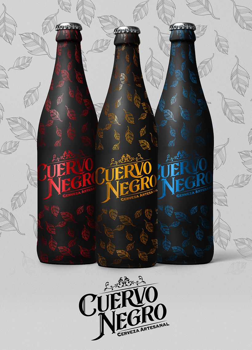 Creación de Marca - Cuervo Negro Cerveza Artesanal 7