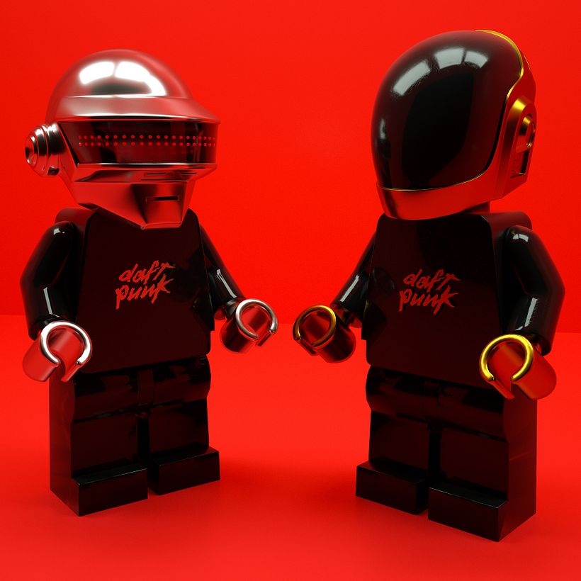 DAFT PUNK LEGO DANCE 0