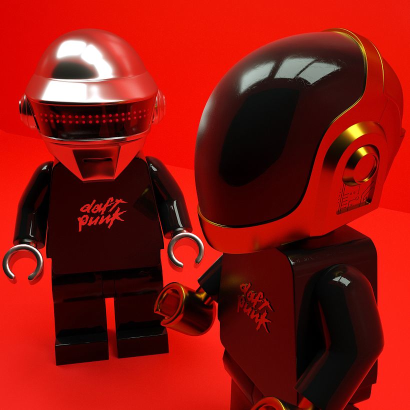 DAFT PUNK LEGO DANCE 1