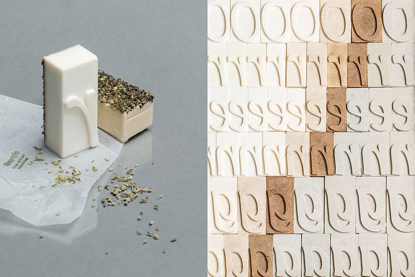 Orenga, tipos móviles de jabón 9