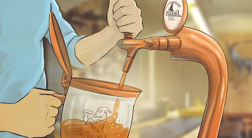 Storyboard/ Kozel beer 2