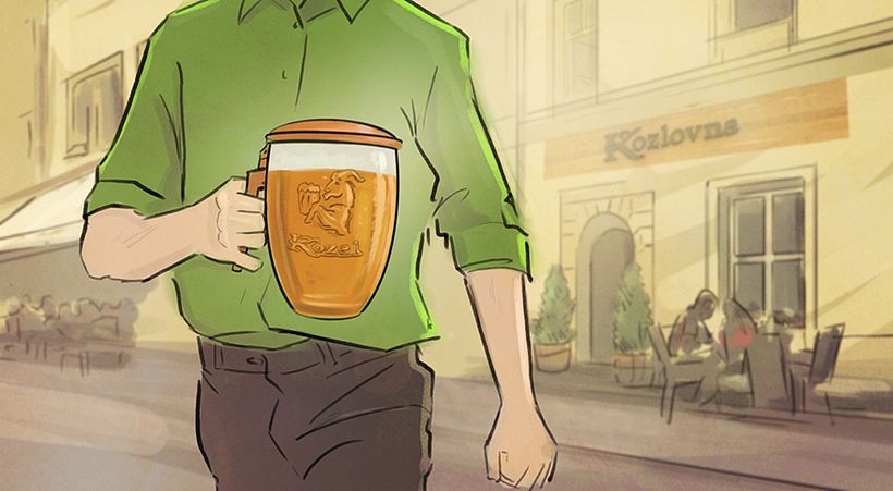 Storyboard/ Kozel beer 4