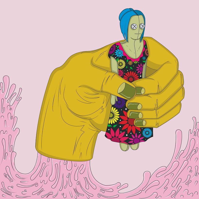 Oaxaca - Traditionelle Illustration