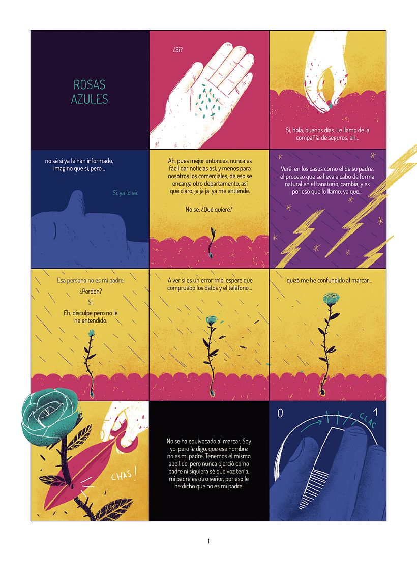 Blue Roses (comic) -1