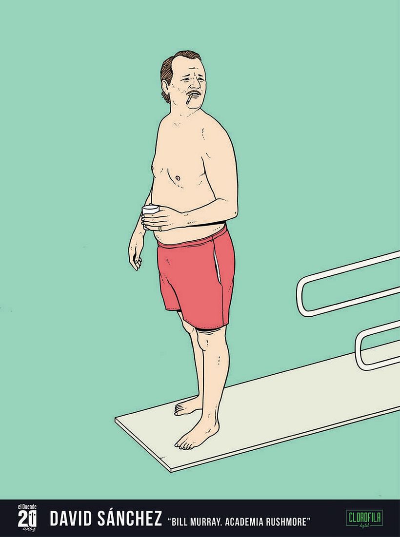 Ilustraciones de cine bajo el cielo de Madrid 12