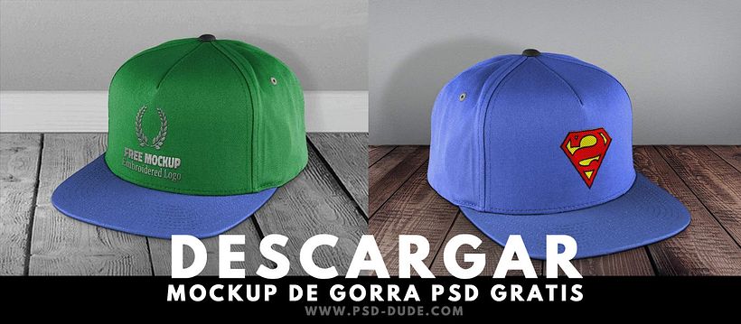Mockup de Gorra Gratis PSD 1