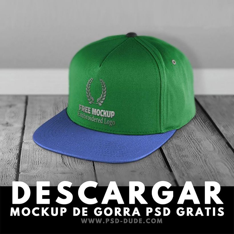 Mockup de Gorra Gratis PSD 1