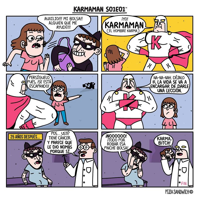 Iván Mayorquín ilustra con sarcasmo y humor negro 7
