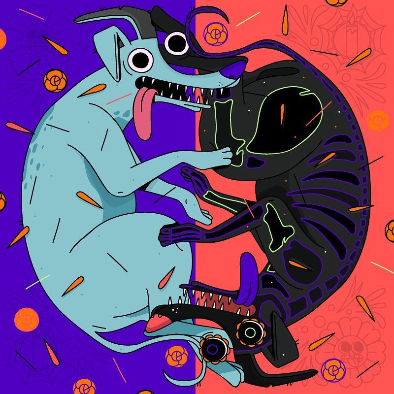 Iván Mayorquín ilustra con sarcasmo y humor negro 8