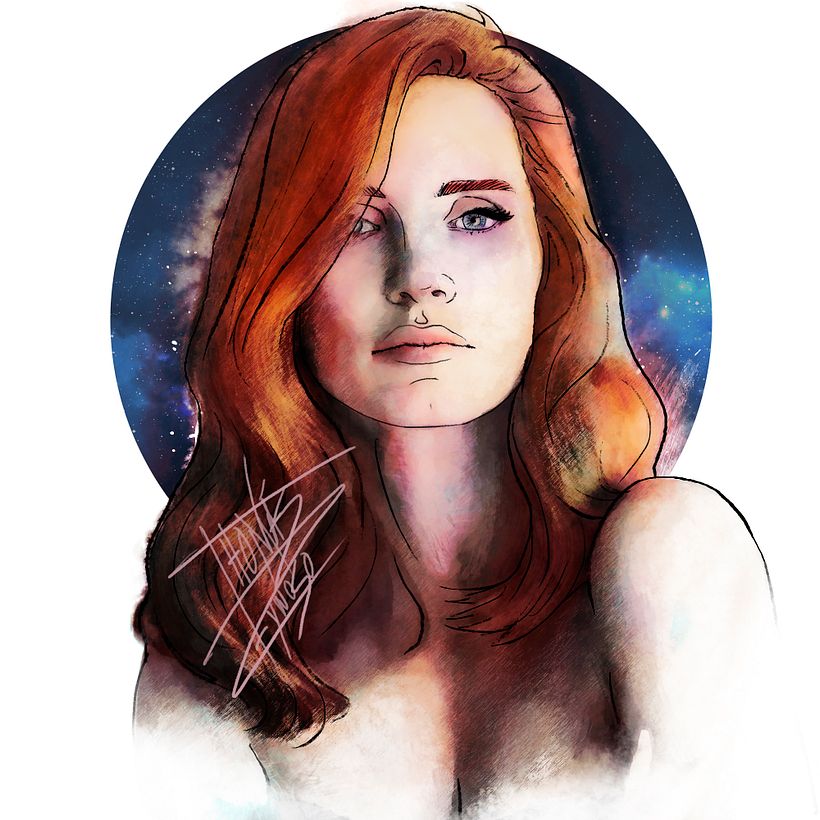 My Universe Jessica Chastain -1