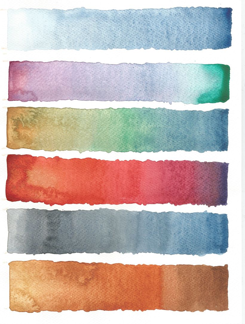 Mi Proyecto del curso: Técnicas modernas de Acuarela 1