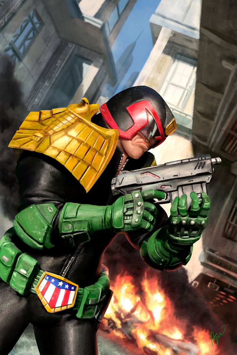 Judge Dredd - Cover 0