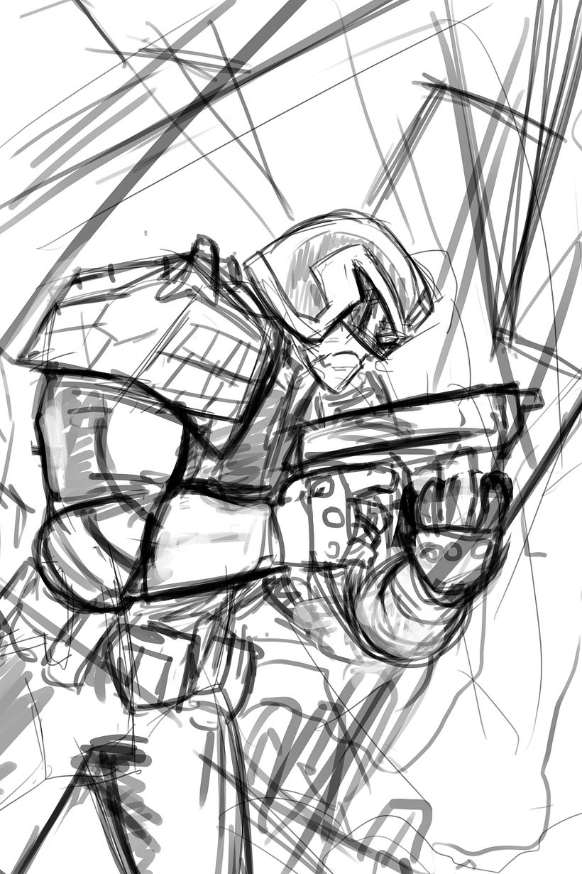 Judge Dredd - Cover 1