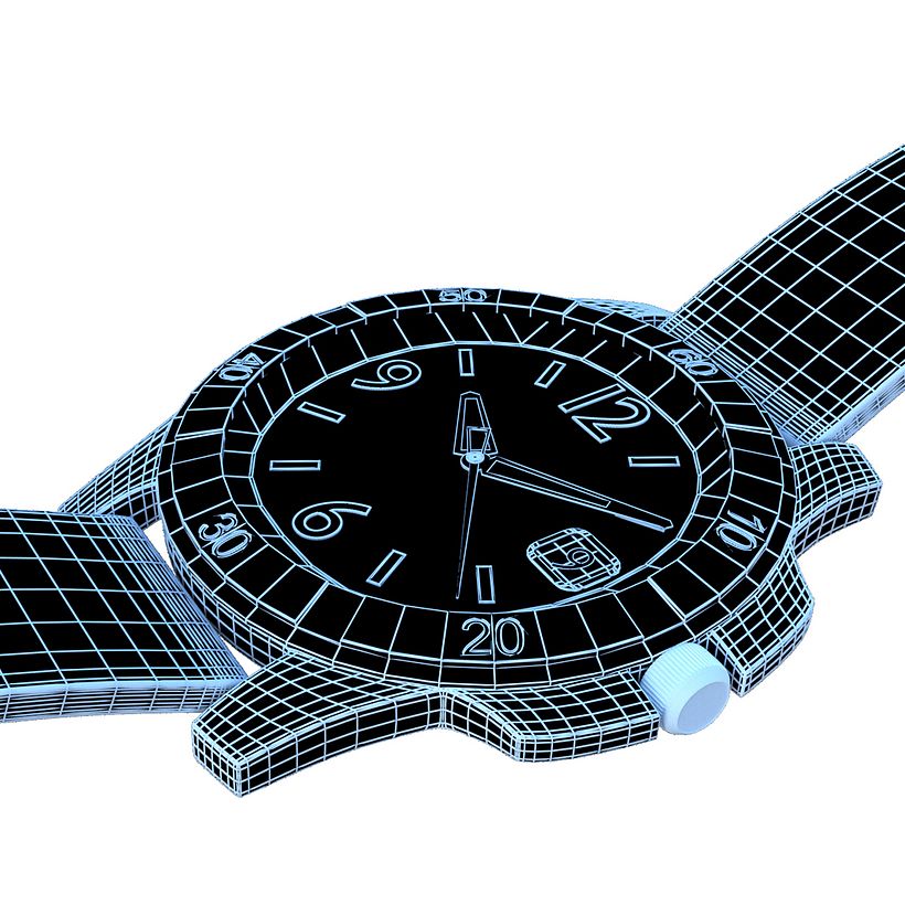 Reloj 3D 1
