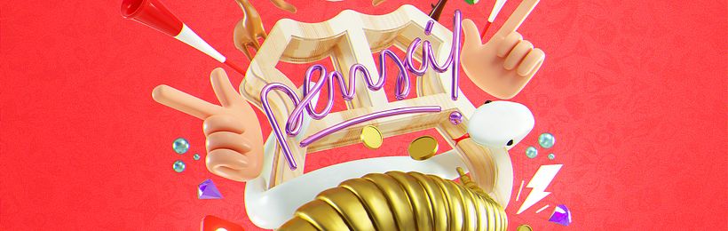 Mi Proyecto del curso: Ilustración 3D con Cinema 4D 4