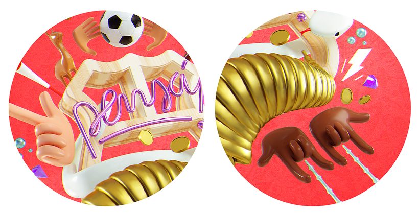 Mi Proyecto del curso: Ilustración 3D con Cinema 4D 5