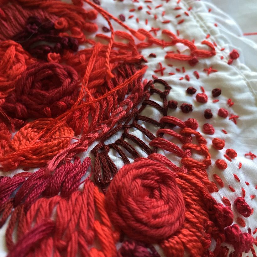 Nothing’s shocking embroidery 3