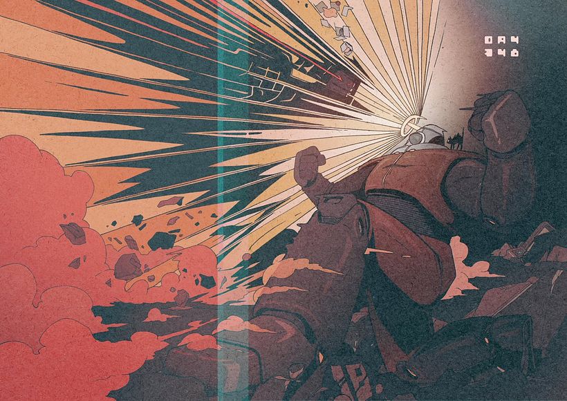 DirtyRobot ilustra la juventud más futurista 10