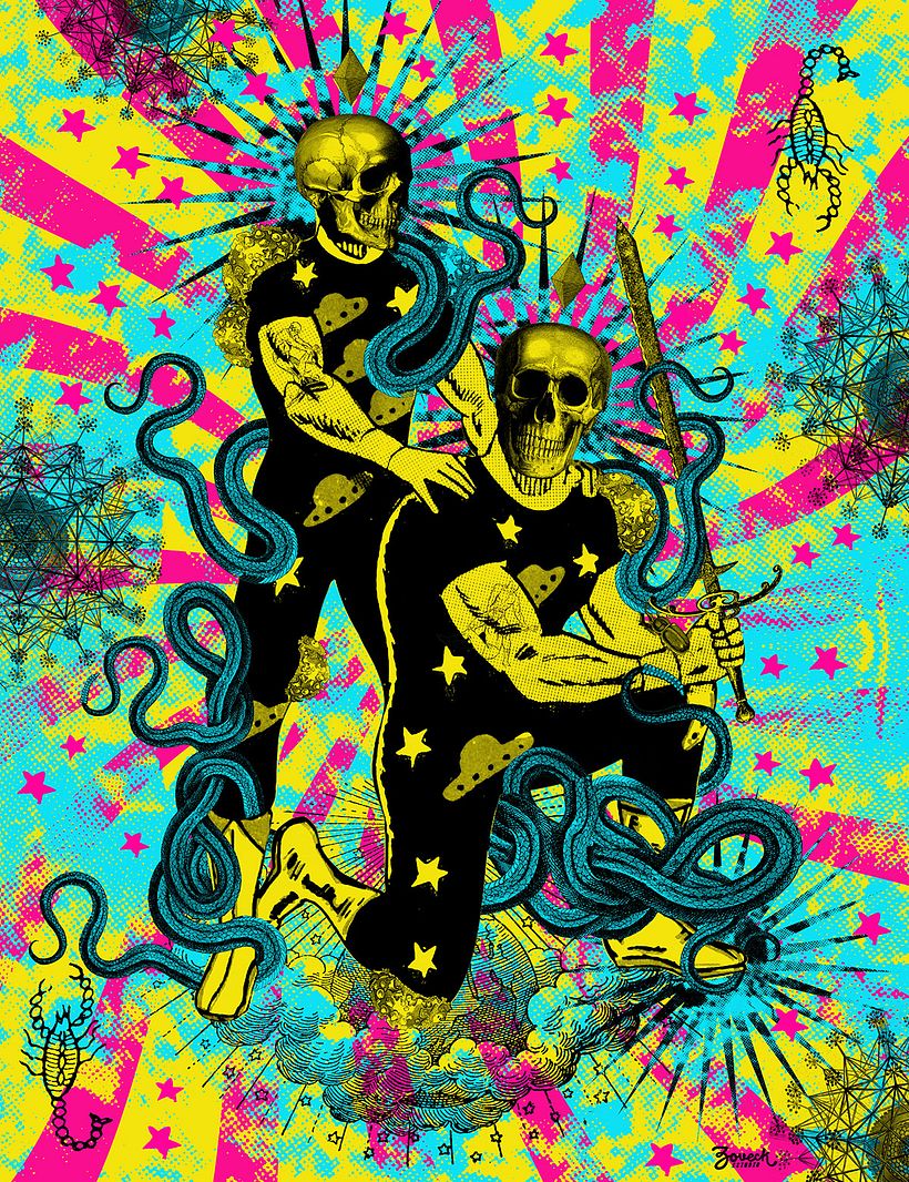 Surrealismo e impresión tradicional de la mano de Zoveck Estudio 5