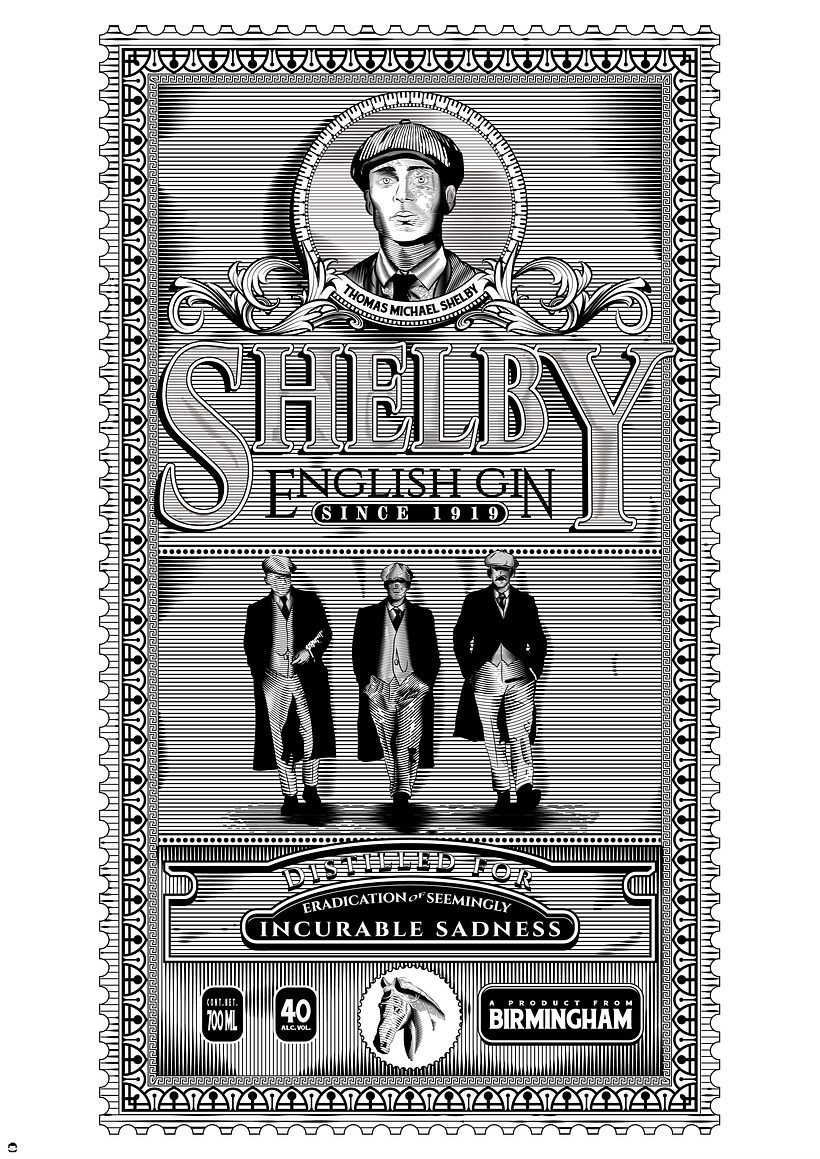 Gin Shelby - Desain