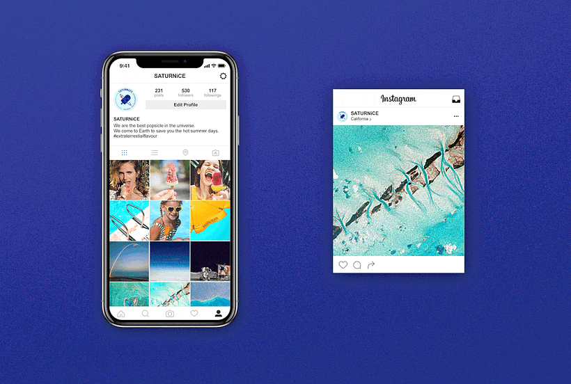 SATURNiCE | Ice Cream Van Branding 10