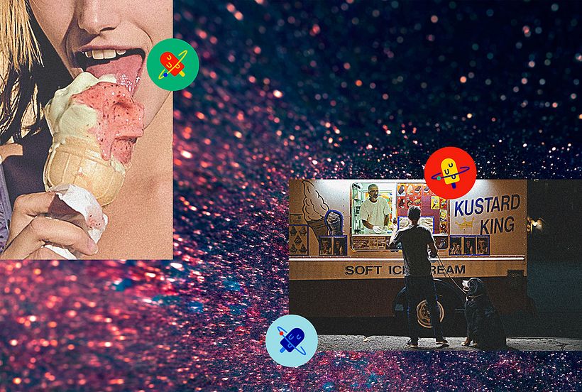 SATURNiCE | Ice Cream Van Branding 2