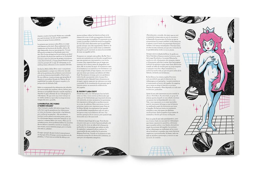 Videojuegos y Creatividad - Ilustración tradicional