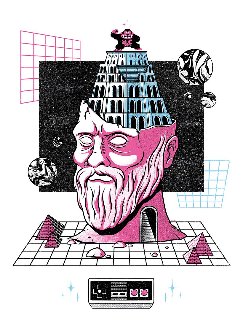Videojuegos y Creatividad - Ilustración tradicional