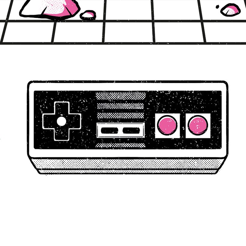 Videojuegos y Creatividad - Ilustración tradicional