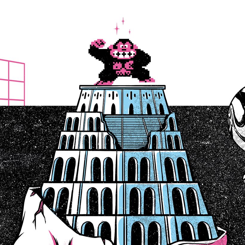 Videojuegos y Creatividad - Ilustración tradicional