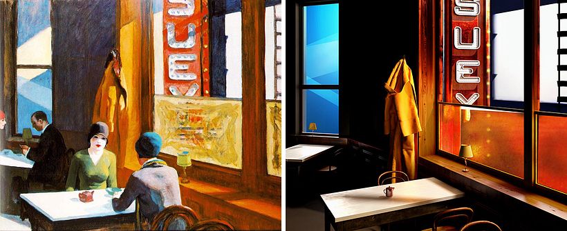 Cuadros famosos reinterpretados en 3D 3