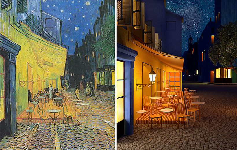 Cuadros famosos reinterpretados en 3D 5