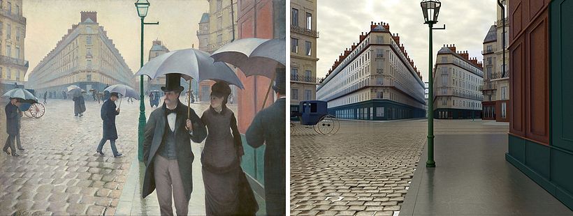 Cuadros famosos reinterpretados en 3D 8