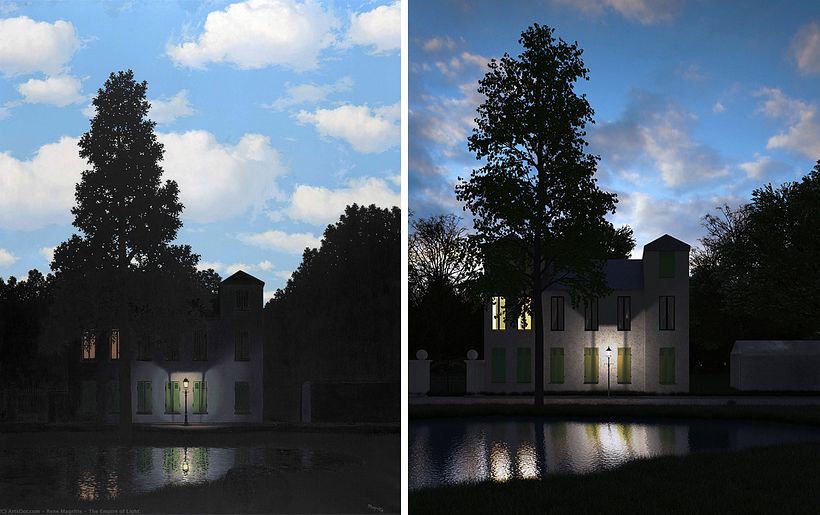 Cuadros famosos reinterpretados en 3D 9