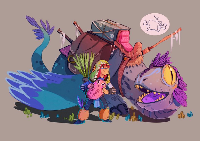 CHARACTERS 2 - Traditional illustration