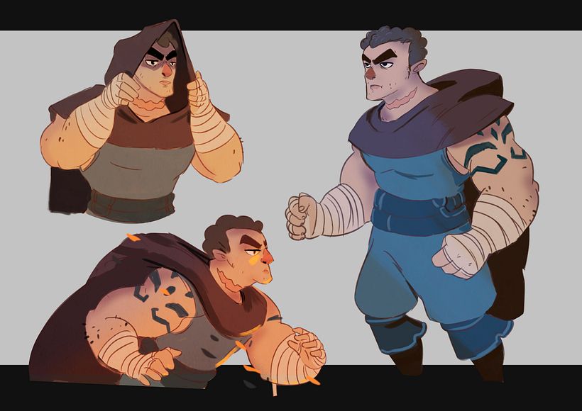 CHARACTERS 2 - Traditional illustration