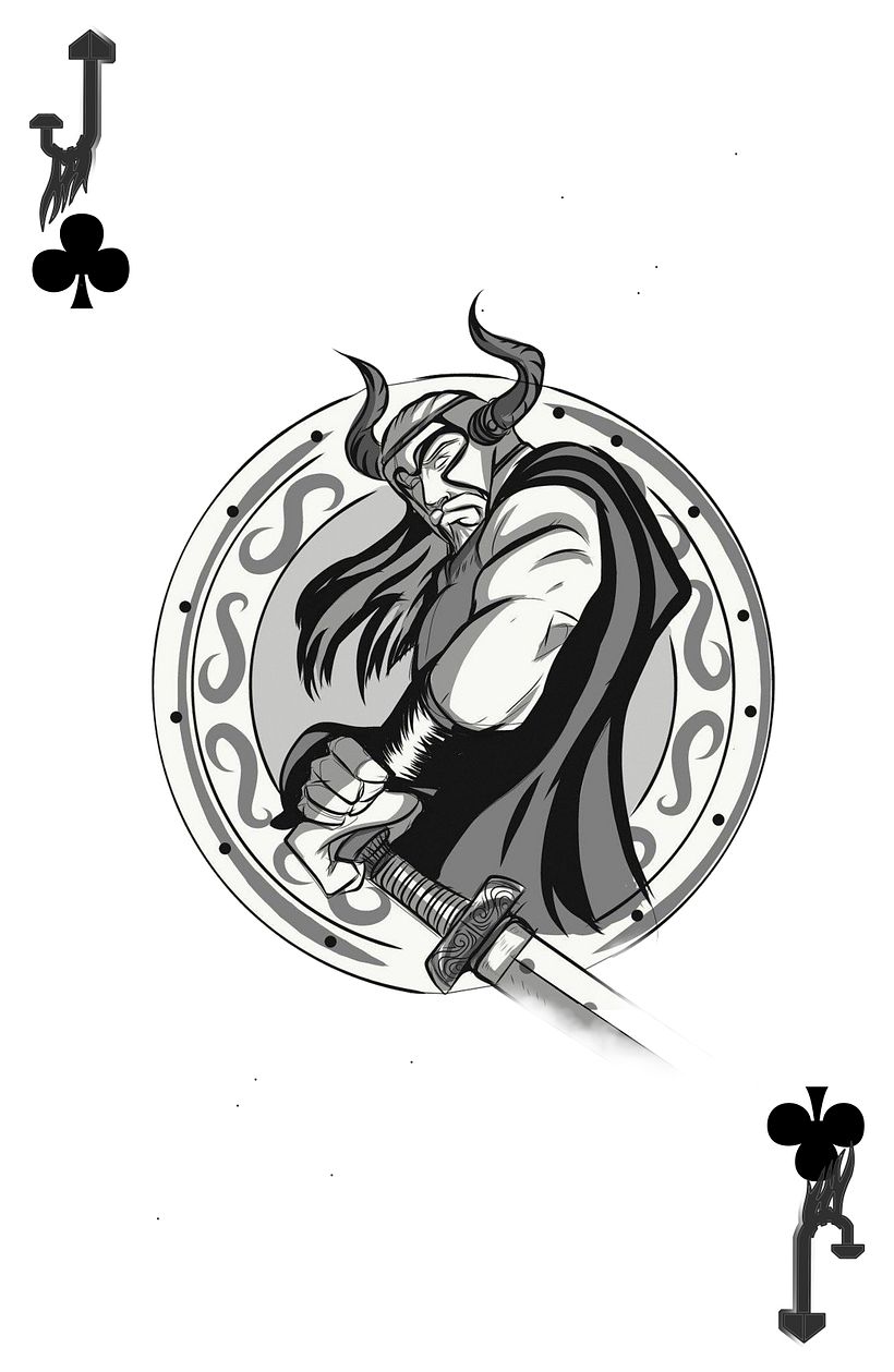 Baraja de póquer nórdica versión lite 10