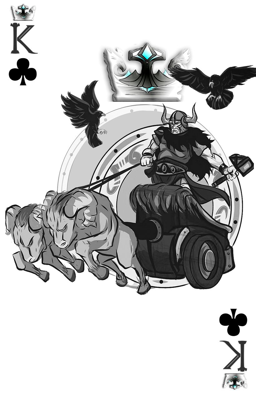 Baraja de póquer nórdica versión lite 13