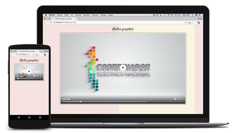 Mi Proyecto del curso: Técnicas de Desarrollo Web con HTML5 y CSS3 1