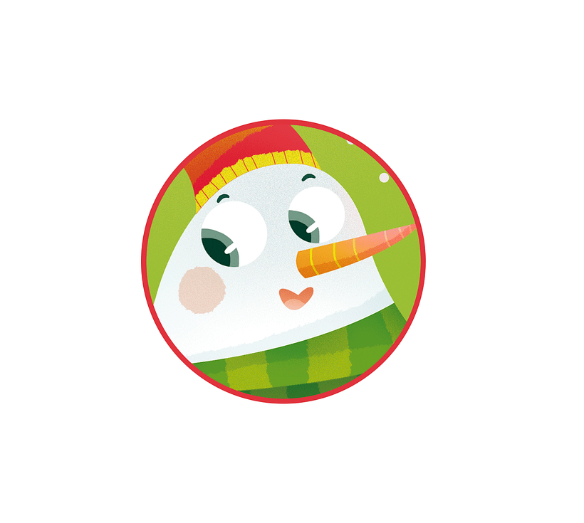 Merry Christmas. Ilustración infantil 7