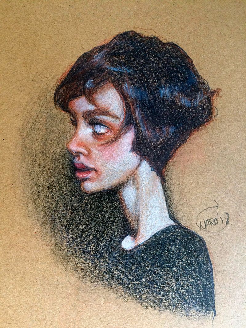 Imprimir dibujos hechos sobre craft 1